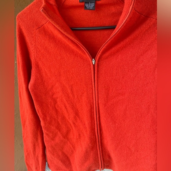 - Madison Studio Red cardigan sweater 100% cashmere size S - Picture 7 of 7